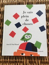 French Children‘s Book "Je sais plein de choses"