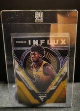 🔥 20-21 Panini Flux GOLD shimmer INFLUX JAMES WISEMAN PRIZM SP Rookie RC 7/10 