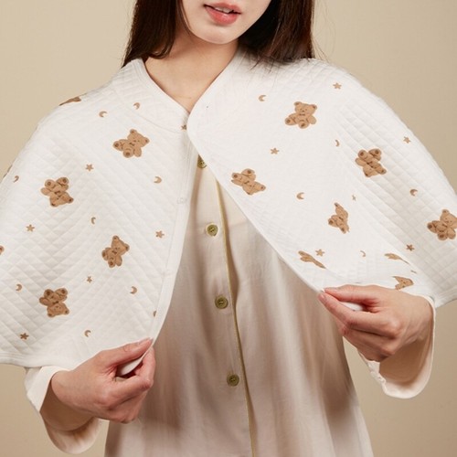Shoulder Warmer Wearable Shoulder Wrap Winter Protection Cotton Capes for Mom - Picture 4 of 16