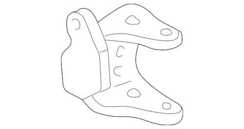 Bisagra inferior de puerta para Chevrolet Blazer 2002-2005 (N/P 15981549)