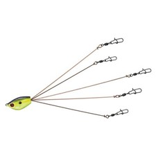 YUM YUMbrella 5-Wire Umbrella Rig - Alabama Rig for Bass, Pike & Striper Fishing