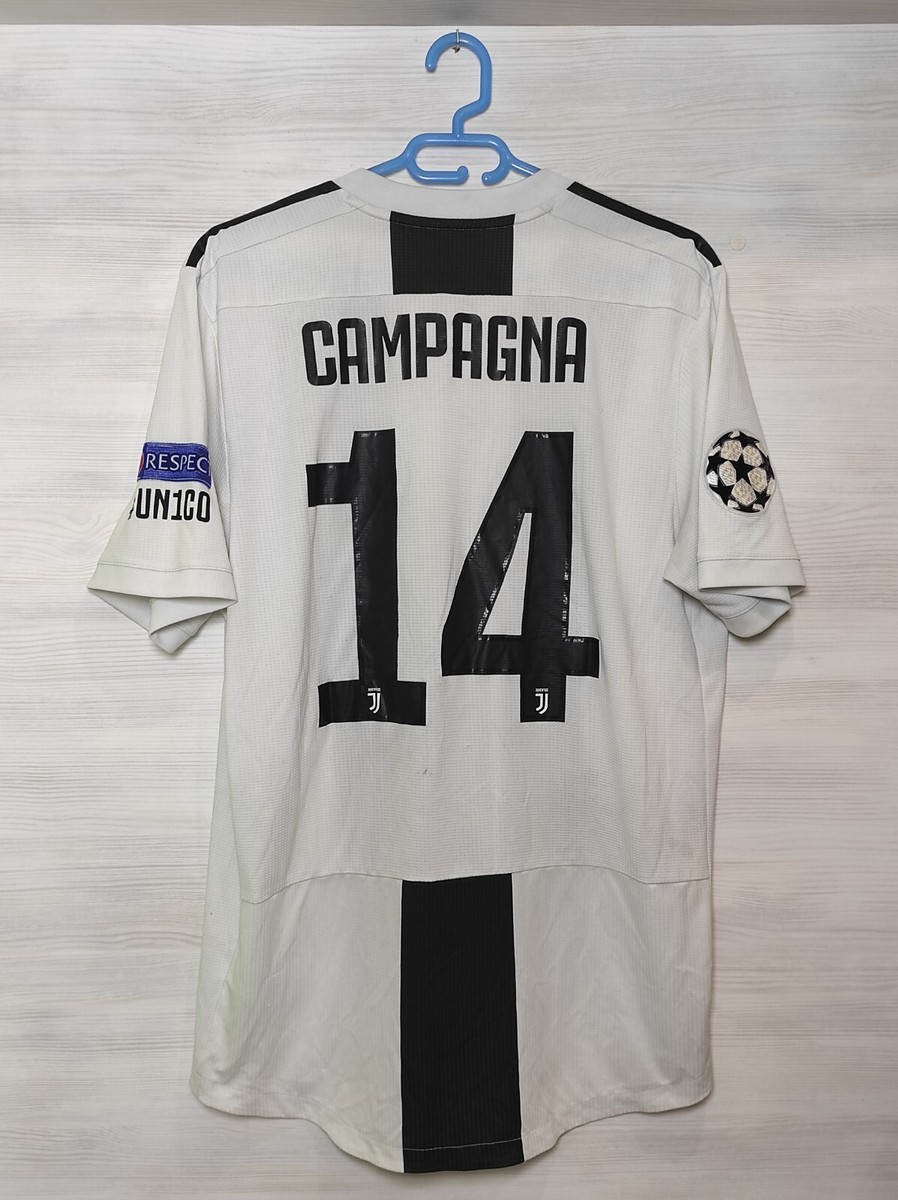 JUVENTUS FC 2018-19 HOME SHIRT #14 CAMPAGNA ADIDAS CF3493 JERSEY