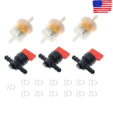 1/4" Fuel Gas Shut Cut Off Valve Filter For Tecumseh 34279A 34279B 34729 740003B