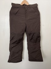 LL Bean Boys 10 Ski Pants Snow Snowboard Insulated Sturdy Reinforced Knee