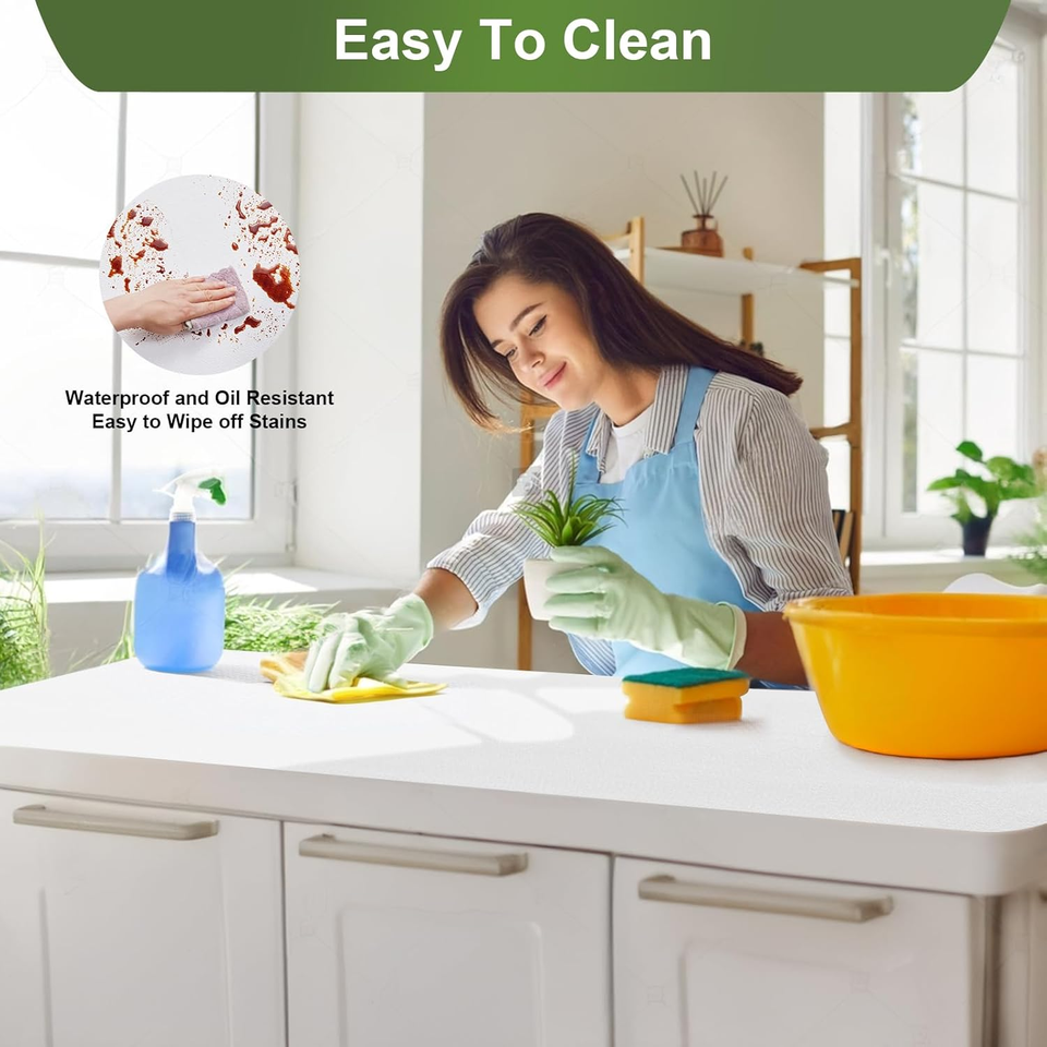 Shelf Liner Drawer Liners for Kitchen Non Adhesive Paper Slip