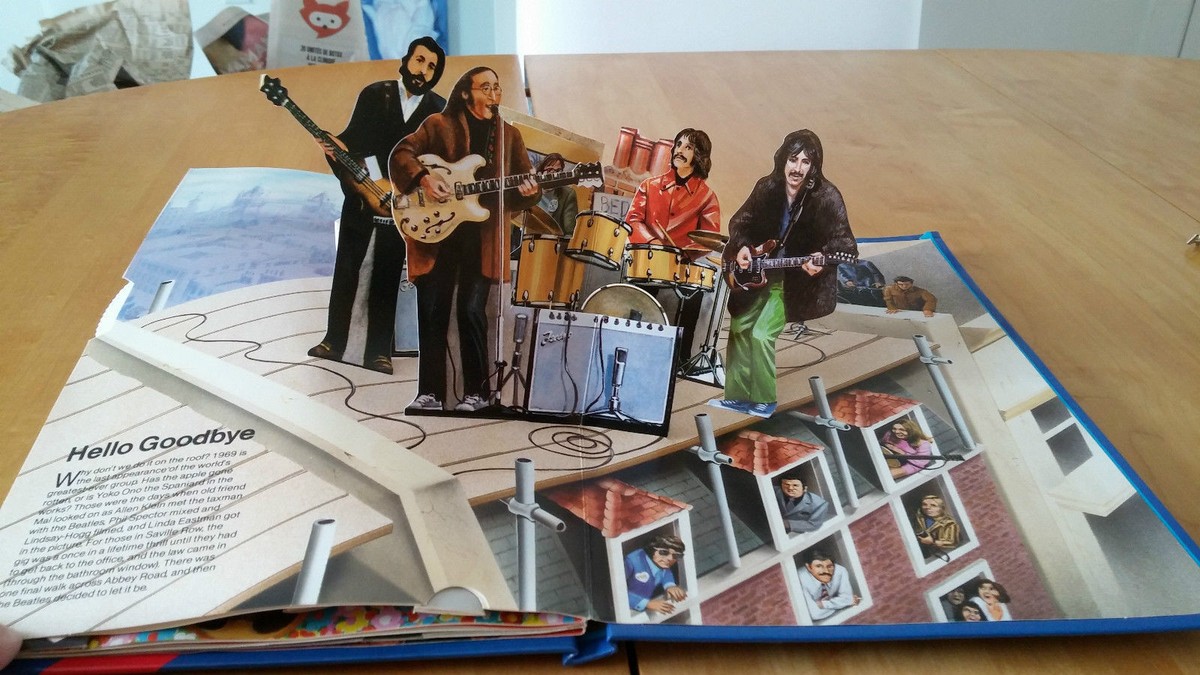THE BEATLES Story ROCKUPS ポップアップブック Beatles Pop Up Book - YouTube