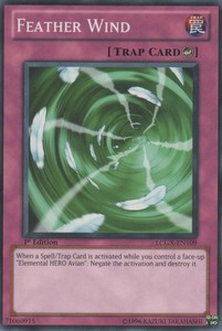 Feather Wind - LCGX-EN109 - Common - Unlimited Edition x3 - Near Mint