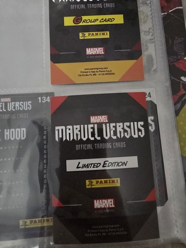 Panini Marvel Versus Trading Card Album With 24 Cards (2023) - Picture 10 of 18