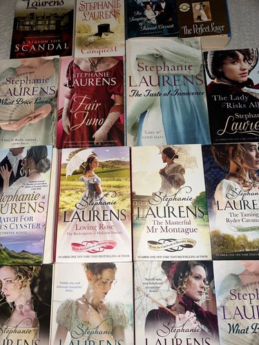 Stephanie Laurens Book Bundle - Bravery, Historical Fiction, Drama, Job Lot - Foto 2 di 30