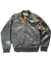 AUTHENTIC Urban Republic Boy s Outerwear Defense Bomber Jacket Black Size 14-16