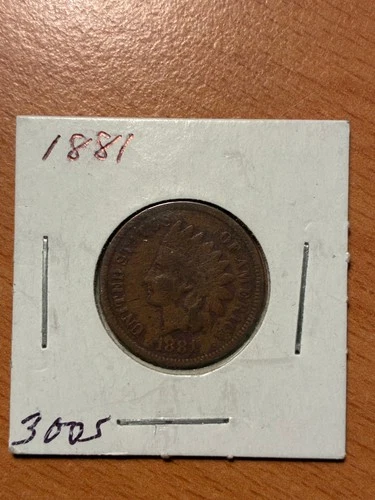 1881 Indian Cent - Fine -  $1.99 Shipping