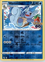 Wartortle 016/078 Pokémon GO Reverse Holo