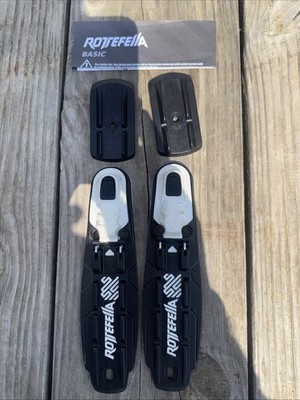 ROTTEFELLA Whitewoods NNN Auto Touring Basic Cross Country Black Ski Bindings