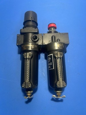 Norgren B08-097M3M0 & L08-000MPD0 Air Filter Regulator Set   As Is