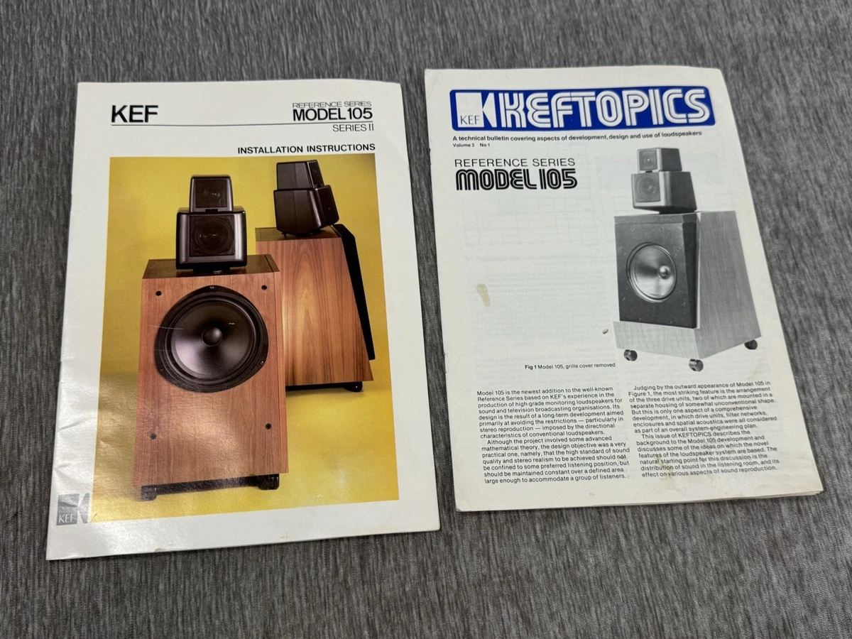 KEF Vintage Literature for sale | eBay