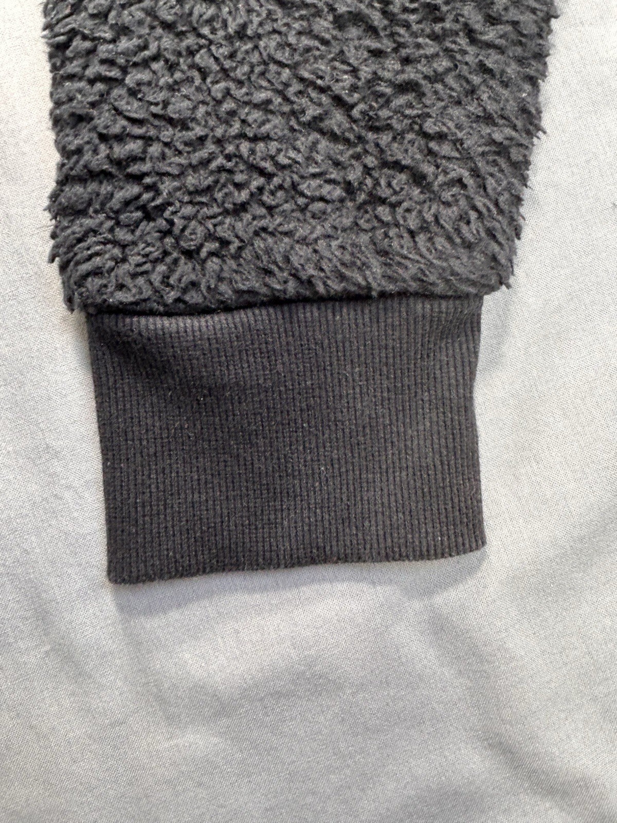 Calvin Klein Performance Sherpa Fleece Black Cropped Women’s  Size Medium image 5