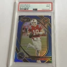 2024 Panini Select - Club Level Drake Maye #218 Blue Prizm /99 (RC) PSA 9