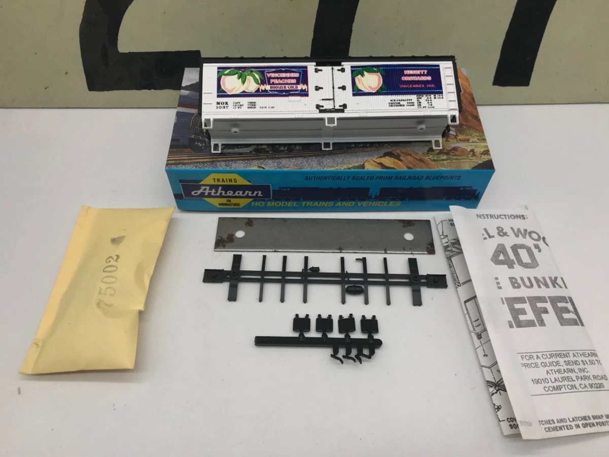 Athearn White HO Model Railroad Freight Cars for sale | eBay