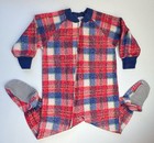 Carters Vintage Plaid Footed Pajama Size 2T — photo 1