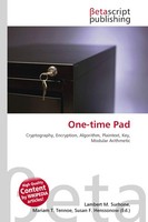 Lambert M. Surhone (U. A.) | One-Time Pad | Taschenbuch | Englisch (2026)