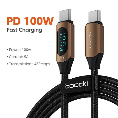 Type C to Type C Cable 100W PD Fast Charging Charger USB to USB C Display Cable - 第 10/26 張圖片