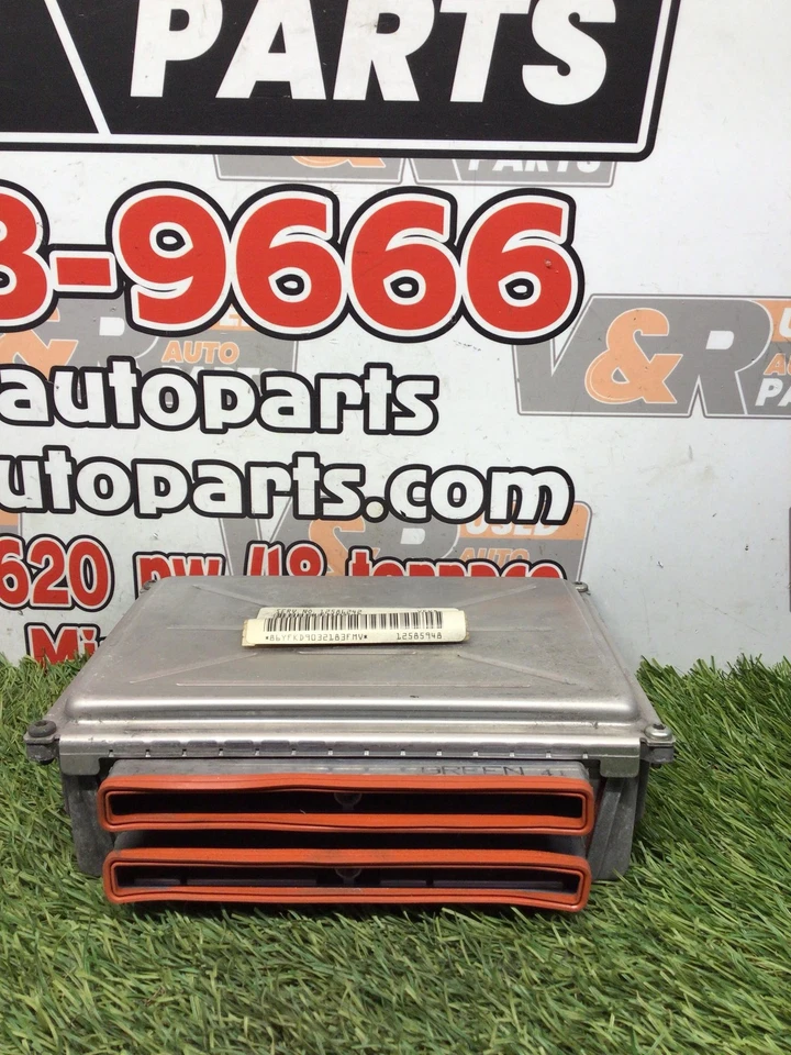 ✅ CHEVY SILVERADO 1500 2004 MÓDULO DE CONTROL MOTOR DELANTERO IZQUIERDO PN:12586242 OEM Foto 2 de 4