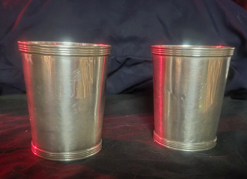 PAR DE COPOS JULEP EM PERFEITO ESTADO...APENAS PARA OS VERDADEIROS G'S EMBORA! - Imagem 3 de 3
