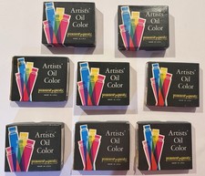 Vintage Permanent Pigments Oil Paint Lot 18 Tubes - Soft - Multiple Colors