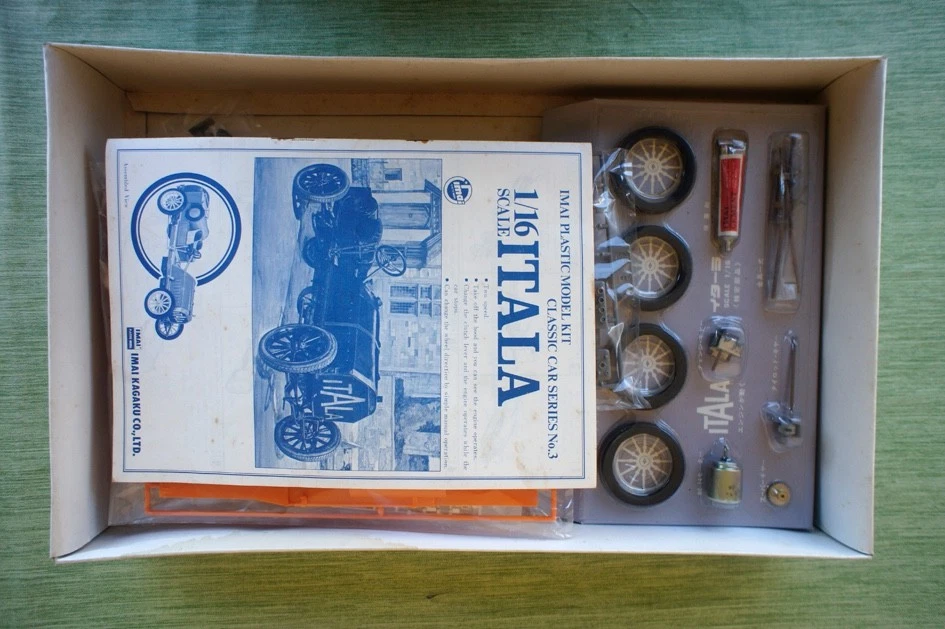 IMAI PLASTIC MODEL "ITALA" 1/16 KIT No 782 new - Immagine 2 di 4