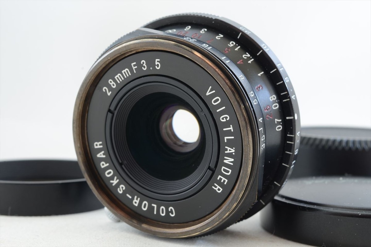 N Mint Voigtlander Color-Skopar 28mm F3.5 Lens for LTM Leica L