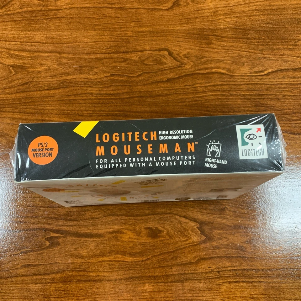 Logitech Mouseman PS/2 Right Hand Mouse Vintage New Sealed NIB - Image 4 of 4