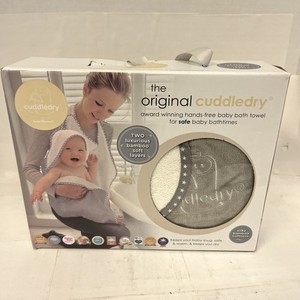 Cuddledry Hands Free Baby Bath Towel | Luxuriously Soft Cotton & Viscose Deri...