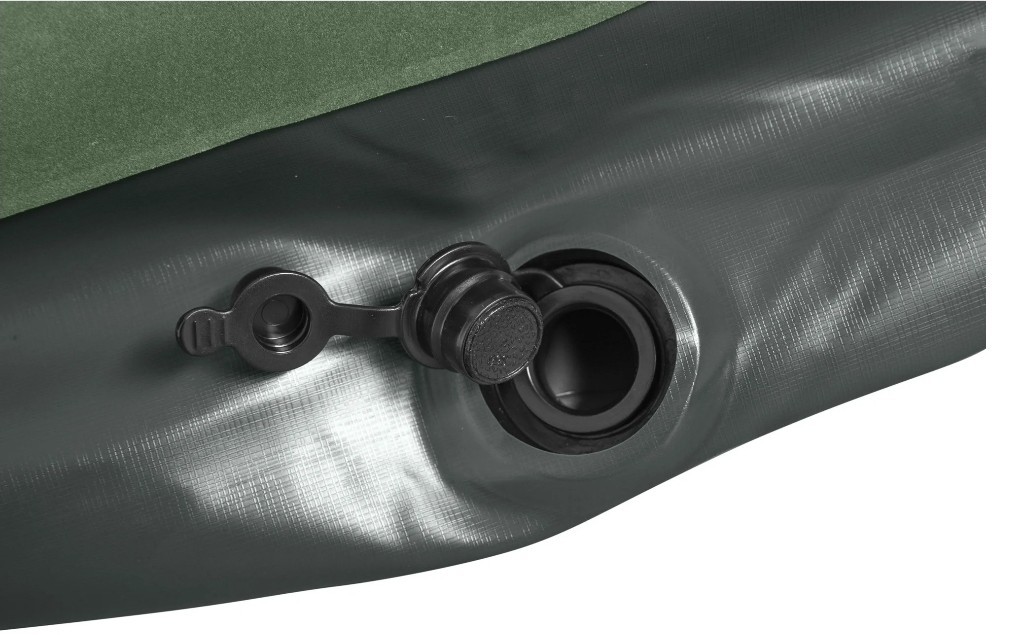 Ozark Trail Twin Size Inflatable Air Bed Mattress with Battery Pump (Green)