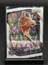 2025 Panini Prizm WNBA - White Seismic - Jacy Sheldon #113 Washington Mystics