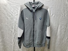 PUMA BMW M Motorsport Jacket Hooded Racing Men's L Large EUC