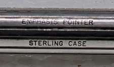 VTG Emphasis Pointer Sterling Case Telescoping 25" w/ Pocket Clip