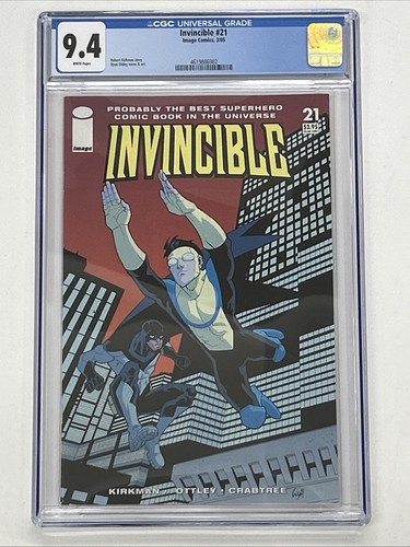 Invincible #21 - 3/05 - CGC 9.4