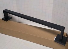 20-Inch Single Towel Bar, Bathroom or Kitchen Matte Black