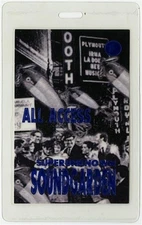 Soundgarden 1994 Superunknown Concert Tour Laminate Backstage Pass Chris Cornell