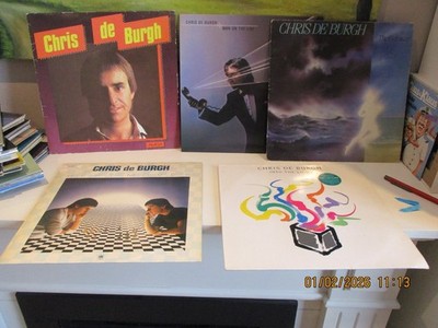 Chris de Burgh 5 LP Vinyl Schallplatte Rock/Pop  VG bis VG+ ChrisP6