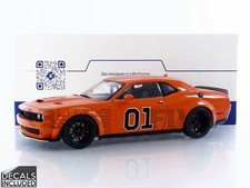 SOLIDO 1/18 - DODGE CHALLENGER R/T SCAT WIDEBODY HAZZARD TRIBUTE 2023 S1805713-S