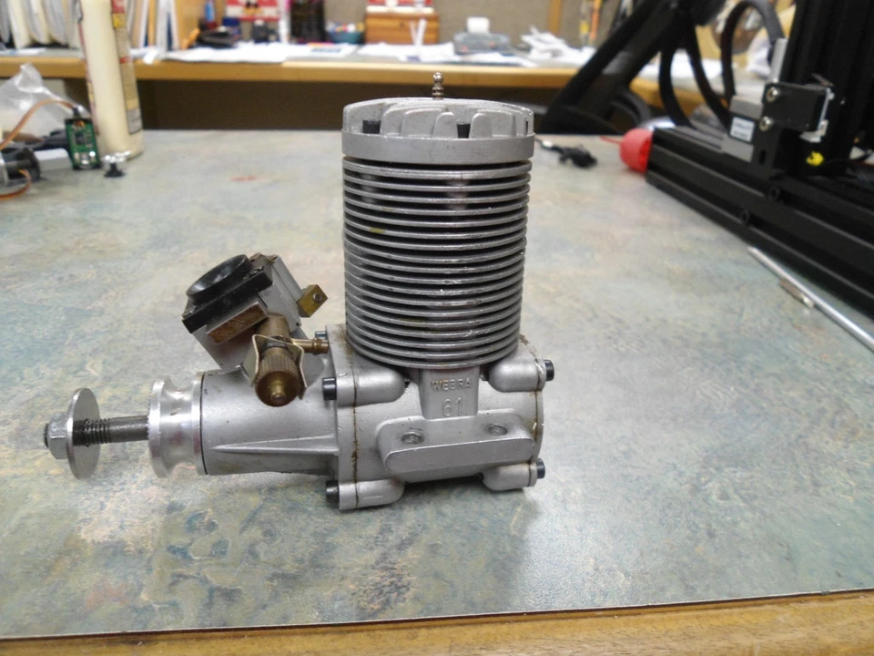   Webra 61 Speed RC model airplane engine 10cc vintage motor Austria - Image 4 of 4