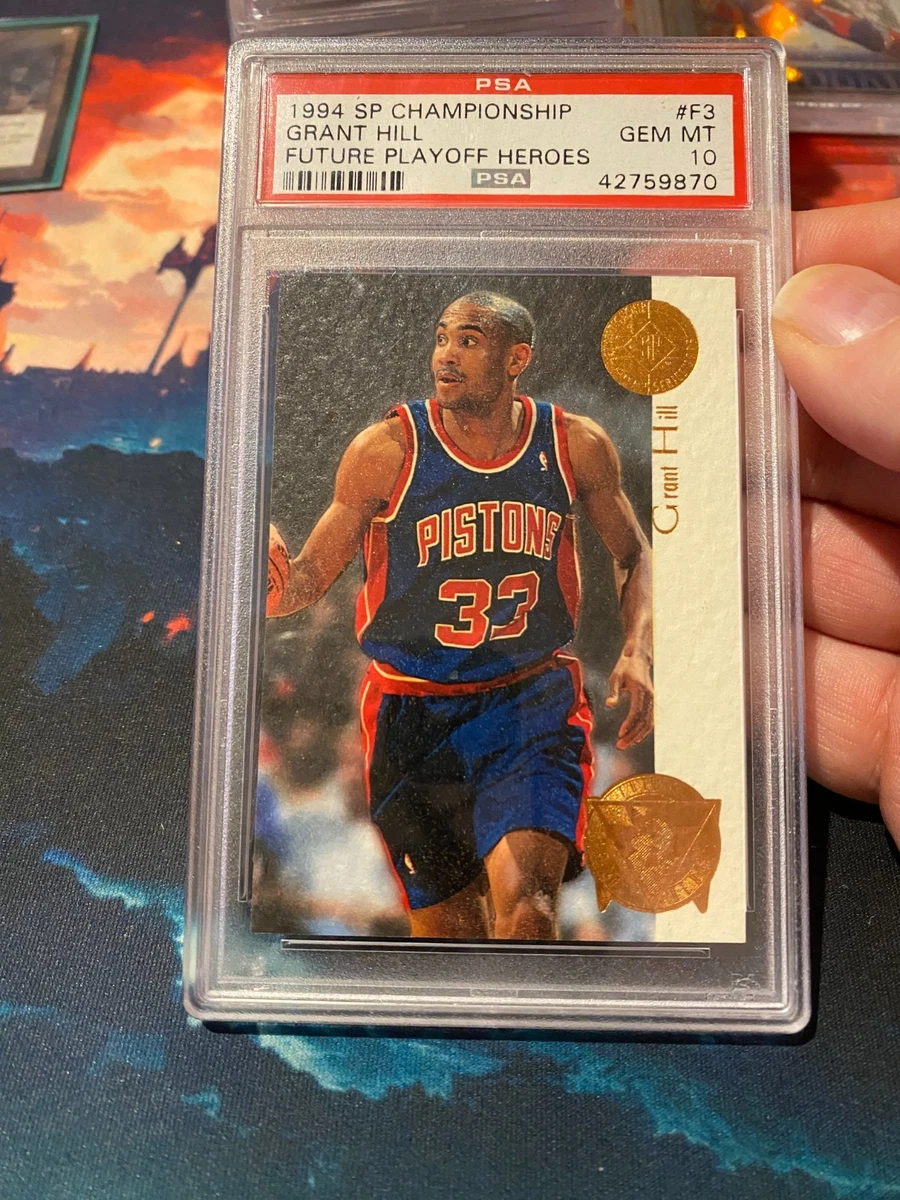 Grant Hill Basketball Grade 10 Rookie Sports Trading Cards
