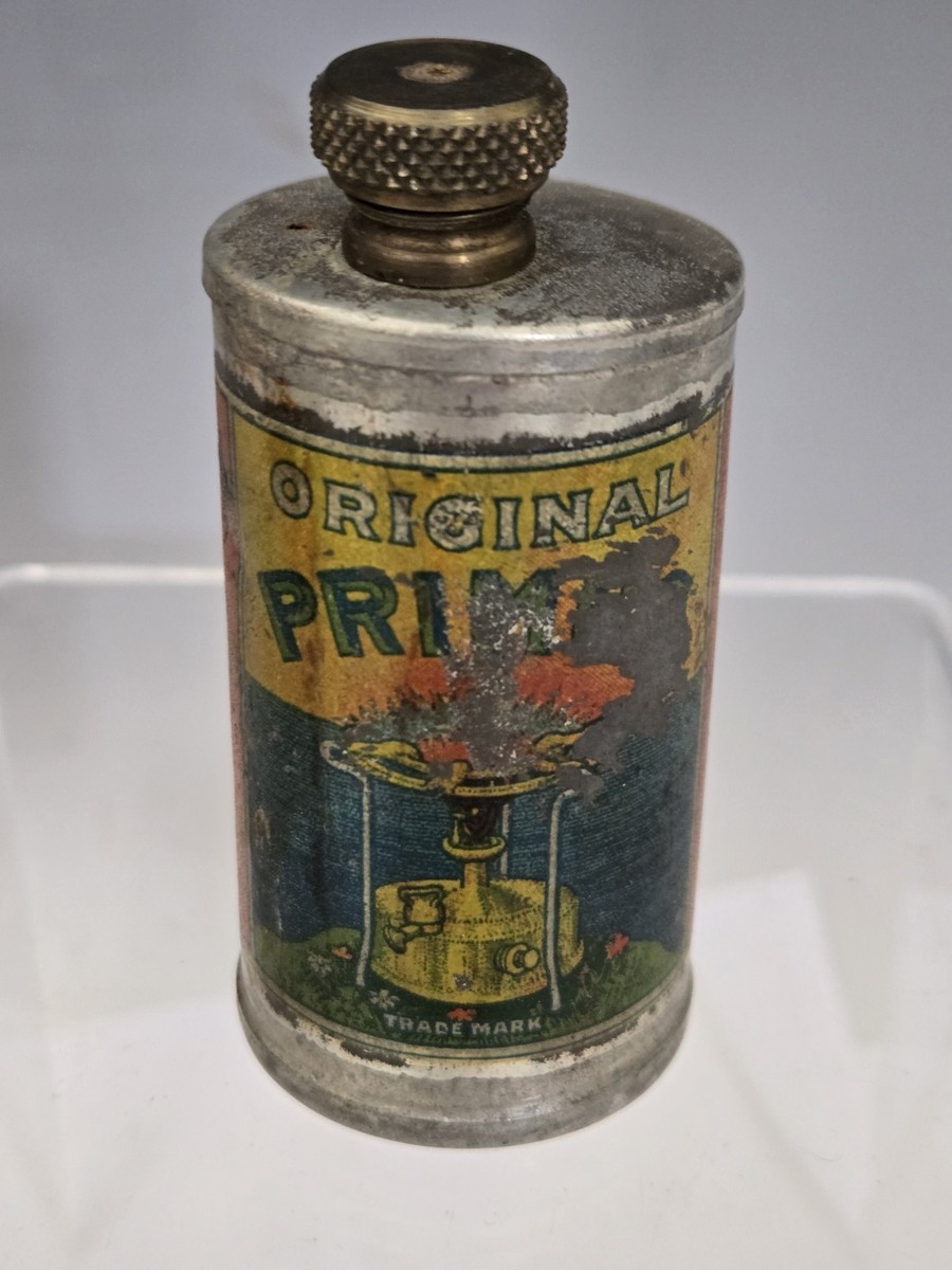 Antique Original Brass Primus Kerosene Stove Camping Torch Sweden
