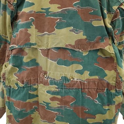 Used Belgium Army 50s Vintage Denison Smog Camouflage Pattern