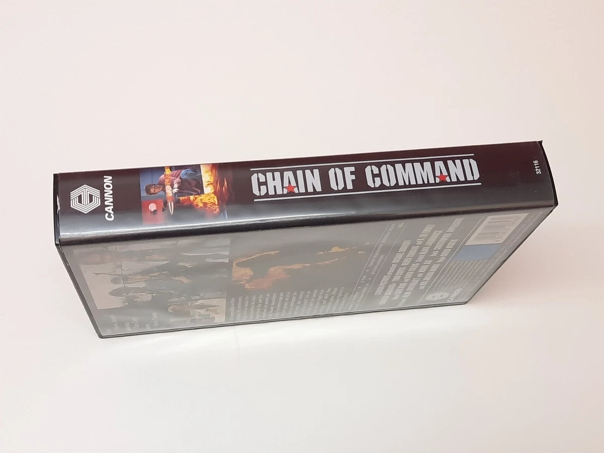 Chain Of Command 1994 VHS German PAL Cannon Video Michael Dudikoff Todd Curtis