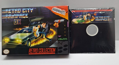 Retro City Rampage DX Arcade Block Exclusive Complete in Box CIB
