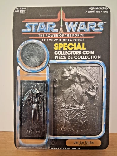 CUSTOM JAR JAR  BINKS IN CARBONITE