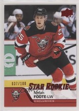 2020-21 Upper Deck AHL Star Rookies Exclusives 37/100 Nolan Foote #163 0b6z