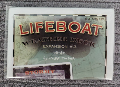 Lifeboat Expansion #3 Weather Deck COMPLETE Gorilla Board Games New/Sealed